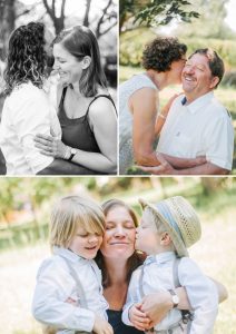 Seance photo famille à Roquemaure dans le Gard à côté d'Avignon