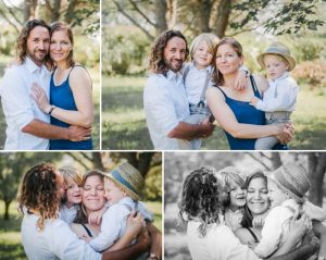 Seance photo famille à Roquemaure dans le Gard à côté d'Avignon