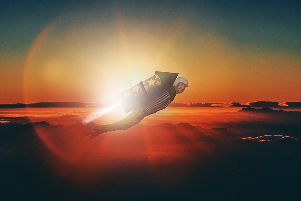 autoportrait de david bascunana du studio b