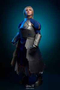 photographe portrait cosplay en studio