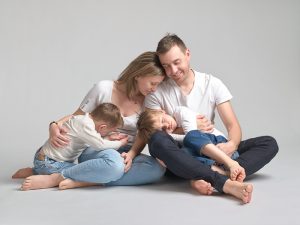 Séance photo famille, rires, emotions,