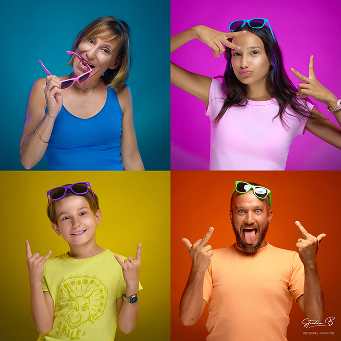 Seance photo famille POP TA FAMILLE Studio B BEAUCAIRE
